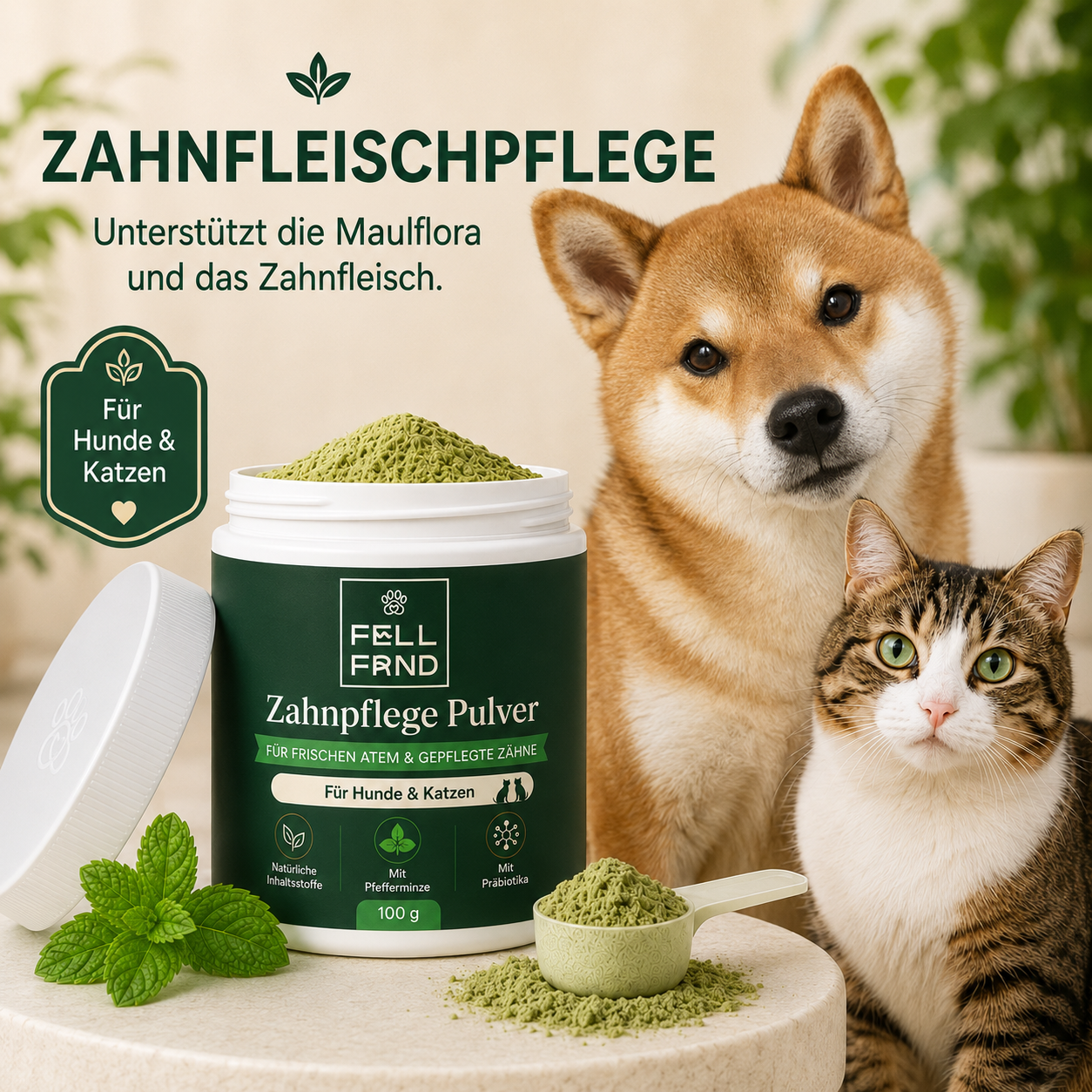 Dental Topping - die 9-in-1 Zahnpflege | Gegen Zahnbelag, Zahnstein & Mundgeruch